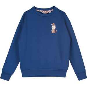 Moodstreet Sweater Simon Truien & Vesten Jongens - Sweater - Hoodie - Vest- Blauw - Maat 134/140