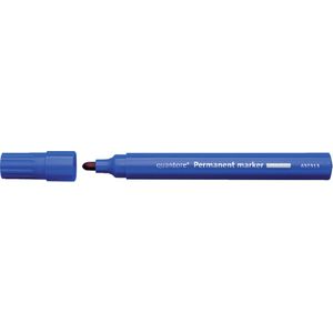 Permanent marker Quantore rond 1-1.5mm blauw - 10 stuks