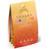 Set van 4 chakra badpoeder zakjes