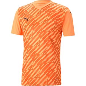 Puma Team Ultimate Shirt Korte Mouw Kinderen - Neon Citrus | Maat: 164