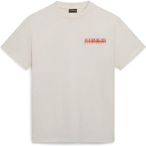 Napapijri - S-Gouin - T-Shirt - Wit - Katoen