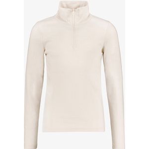 Mountain Peak kinder thermoshirt met rits ecru - Wit - Maat 110
