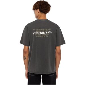 Dickies Stamp T-shirt Met Korte Mouwen Grijs S Man