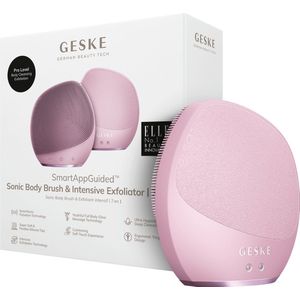 GESKE Sonic Body Brush & Intensive Exfoliator - Elektrische Borstel - 7 in 1 - Diepe Reiniging en Exfoliatie