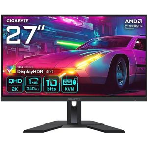 27 Inch Quad HD Gaming Monitor met 170 Hz, 0.5ms, HDR en Adaptive Sync