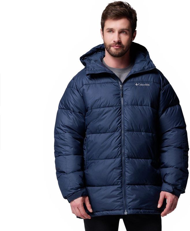 Columbia - Pike Lake - Parka - Blauw - 2XL - Man