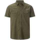 Jan Vanderstorm - ALPRI - Overhemd - Olijf - Korte Mouwen