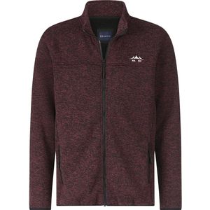 ASPILUNA - Fleece Vest - Gemêleerd - Opstaande Kraag - Ritszakken