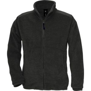B&C Heren Icewalker+ Full Zip Fleece Top (Zwart)