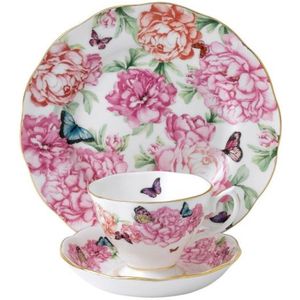 Royal Albert Miranda Kerr 3-delige Set ( Theekop en schotel, Bord 20 cm ) Gratitude