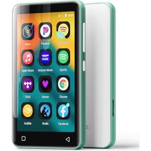 MP3-speler met 80 GB, Bluetooth, Wifi en 4 Inch Touchscreen voor Kinderen