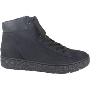 Hartjes - Phil Boot - Damesboots - Dark Blue Black - Nubuckleer en Nappaleer