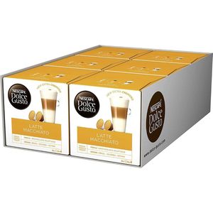 NESCAFÉ Dolce Gusto Latte Macchiato | 96 koffiecups = 6 doosjes van 16 cups