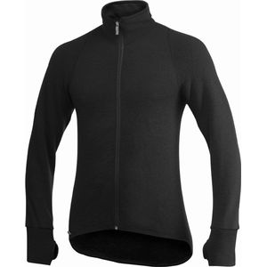 Merino Mid Layer Full Zip Jacket 400 - Black