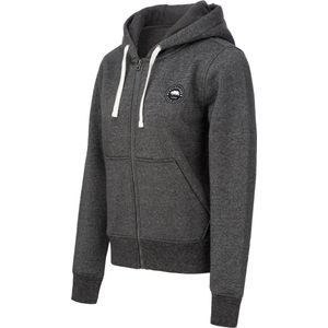 SoulCal - Sweater met Rits en Capuchon - Vest - Dames - Donker grijs - 3XL (20)