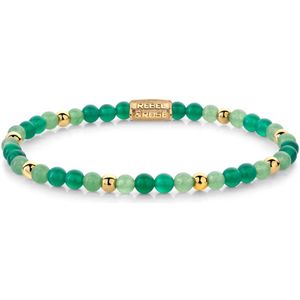 Rebel and Rose - RR-40122-G - Green Morning Vibes - Armband-Maat S