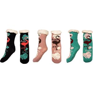 Sweet Angel dames boxershorts met strass-steentjes 8pack (one size)