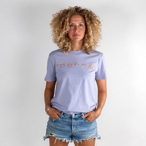 Monnq T-Shirt Lavender (Gold)