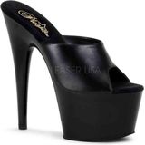 Pleaser - ADORE-701 - Muiltjes - Zwart