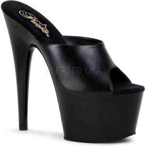 Bordello - ADORE-701 Muiltjes - Paaldans schoenen - 44 Shoes - Zwart