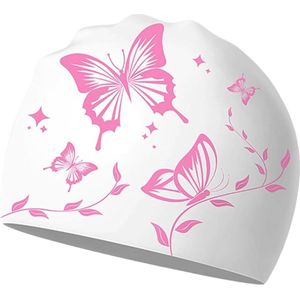 Siliconen Badmuts voor Dames - Comfortabele en Waterdichte Badmuts voor Volwassenen en Kinderen