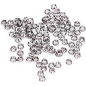 100 stuks roestvrijstalen schroefdraadinzetstukken M2 X 04 X 1D zelftappend - voor mechanische apparatuur .