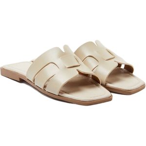 Trendyol Shoes Claret Red Single Band Dagelijkse Damespantoffels Takss24Te00010