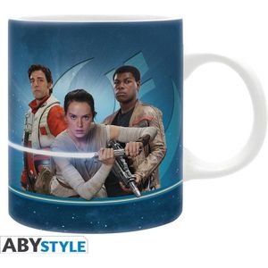 Decoratief Beeld - Star Wars Mug New Resistance Subli Box - Kunstleer - Abystyle - Multicolor