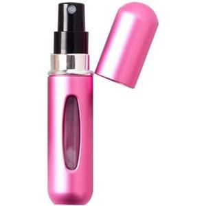 Parfum verstuiver - Parfum flesje handtas - Parfumverstuiver navulbaar - Navulbaar parfumflesje - Mini parfumflesje - Festival - Roze