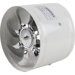 Badkamer Ventilator 8 inch inline buisventilator luchtafzuiging - industriële ventilator afzuiging - energieverbruik - badkamer