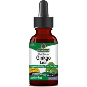 Ginkgo, Alcohol-Free, 500 mg (30 ml) – Nature's Answer