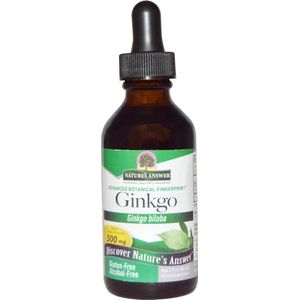 Ginkgo, Alcohol-Free, 500 mg (30 ml) – Nature's Answer