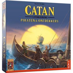 Catan: Uitbreiding Piraten en Ontdekkers - Ontdek nieuwe gebieden en verover piratendepots