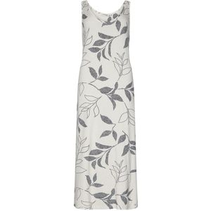 Dames Nachthemd Pastunette Premium - Leaf Shadows - Viscose - Mouwloos - Maat 36