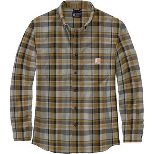 Carhartt - Rugged Flex Flannel Overhemd - Rood - Katoen