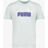 Puma - Ess 2 Color No. 1 Logo - Heren T-shirt - Lichtblauw