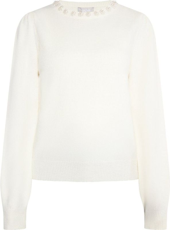 Usha - Lurea - Trui - Parelwit