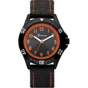 Garonne Kids Zwart en Oranje Horloge KQ26Q463