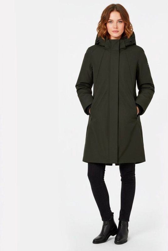 ECOALF - Glamour - Damesjas - Donkergroen - Gerecycled Polyester - Duurzaam