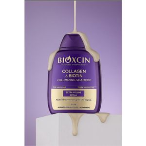 Bioxcin Shampoo Tegen Haaruitval – Biotine & Collageen – Volume Shampoo – 3 x 300 ml – Voor Dikker, Voller & Sterker Haar – Anti-Haaruitval – Haarverzorging voor Vrouwen & Mannen