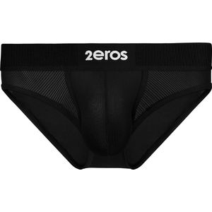 2EROS AKTIV Hermes Brief Black - MAAT S - Heren Ondergoed - Slip voor Man - Mannen Brief