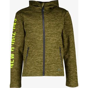 Mountain Peak jongens fleece vest groen - Maat 140