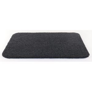 Badmat - WC mat Soft zwart antraciet 40x60 antislip