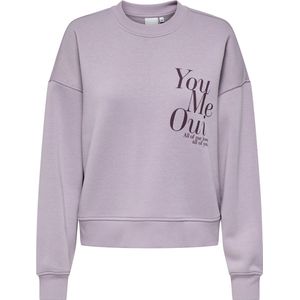 ONLY - ONLBEST PRINT CREW NECK SWT - Dames - Sweatshirt