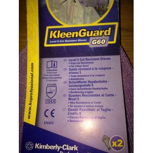 Kimberly Clark G60 snijbestendige handschoenen Anti-snijbescherming niveau 5 maat 7