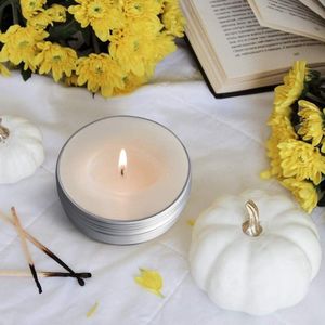 Candala Aluminium blikjes, 24 stuks, 120 ml, aluminium, lege potjes, rond, voor lippenbalsem, cosmetica-crème, minikaarsen, knutselen, sieraden