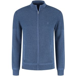 Fellows United Cardigan plated tuck knit Navy (52.1121 - 110)
