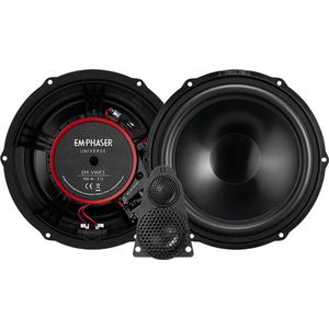 Emphaser EM-VWF3 - Autospeaker - Pasklare speakers Volkswagen T5 - VW T5 - Custom fit luidsprekers - 20 cm - 3 weg composet - 100 Watt RMS
