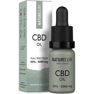 Nature Cure CBD-olie 30% - 3000 mg- Full Spectrum 10 ml