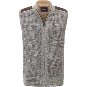 Babista - MAIALESSI - Gebreide Bodywarmer - Grijs